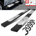 6.5 in. Wide Flat Step Running Boards 19-22 Chevy Silverado GMC Sierra Crew Cab