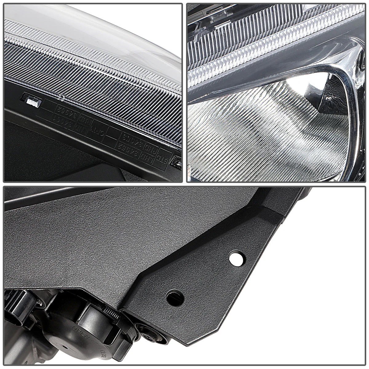 Factory Style Projector Headlight (Left) 19-21 Kia Forte Sedan