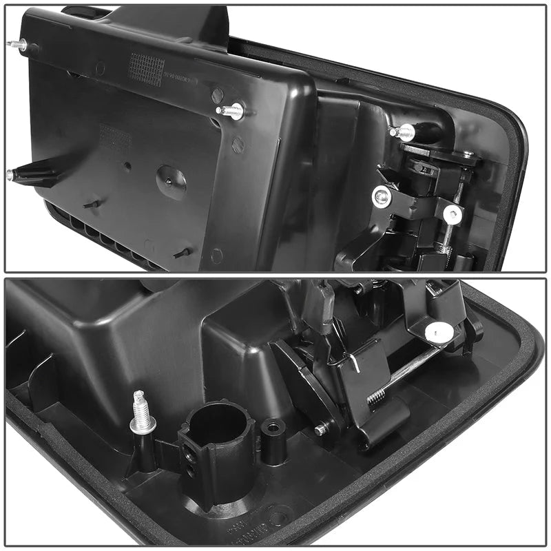 Factory Style Rear Right Cargo Door with License Plate Mount 96-07 Chevy Express GMC Savana 1500 2500 3500