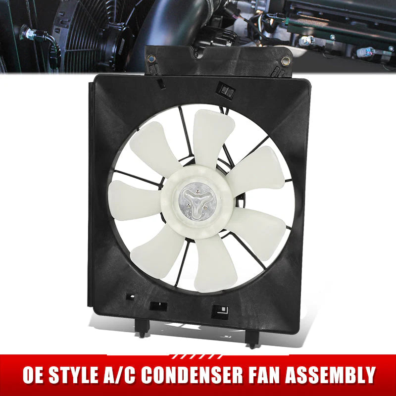 02-11 Honda CR-V Element A/C Condenser Cooling Fan Assembly - HO3113116