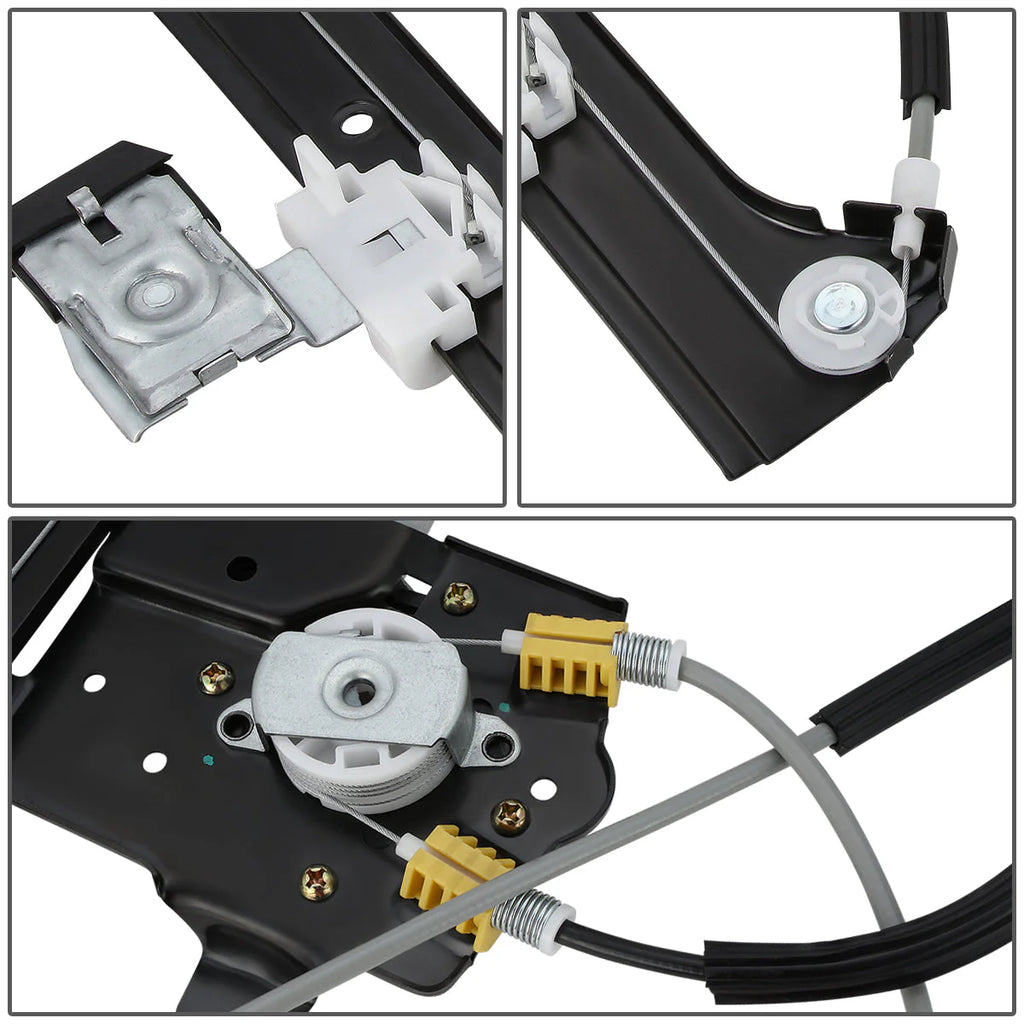 02-09 Chevy Trailblazer GMC Envoy Power Window Regulator w/Motor - Front Right Passenger Side