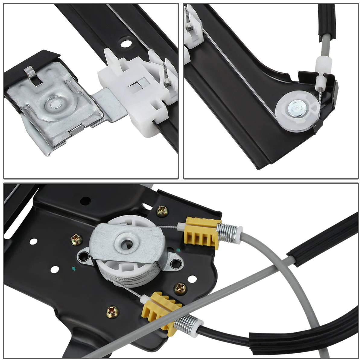 02-09 Chevy Trailblazer GMC Envoy Power Window Regulator w/Motor - Front Right Passenger Side