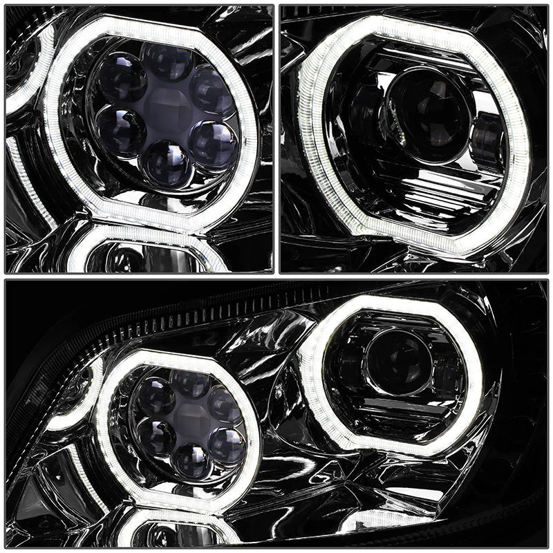 LED DRL Halo Sequential Headlights 06-17 Hino 338 268 258