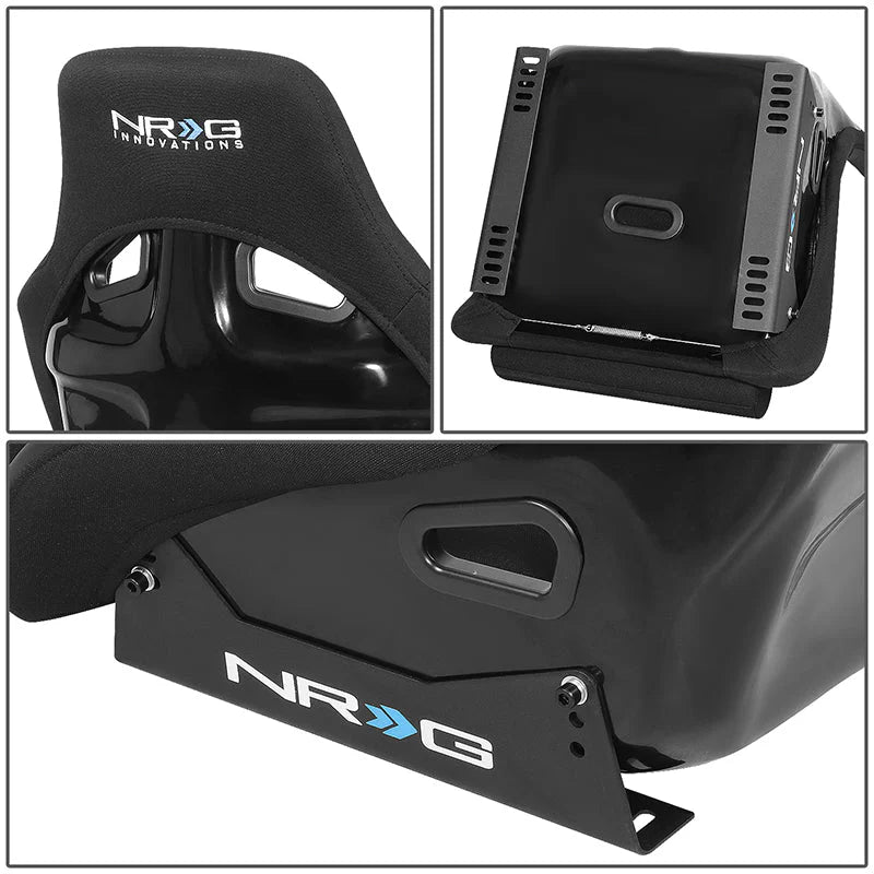 23 W X 18 D X 34 in.H Fiberglass Bucket Racing Seat Universal