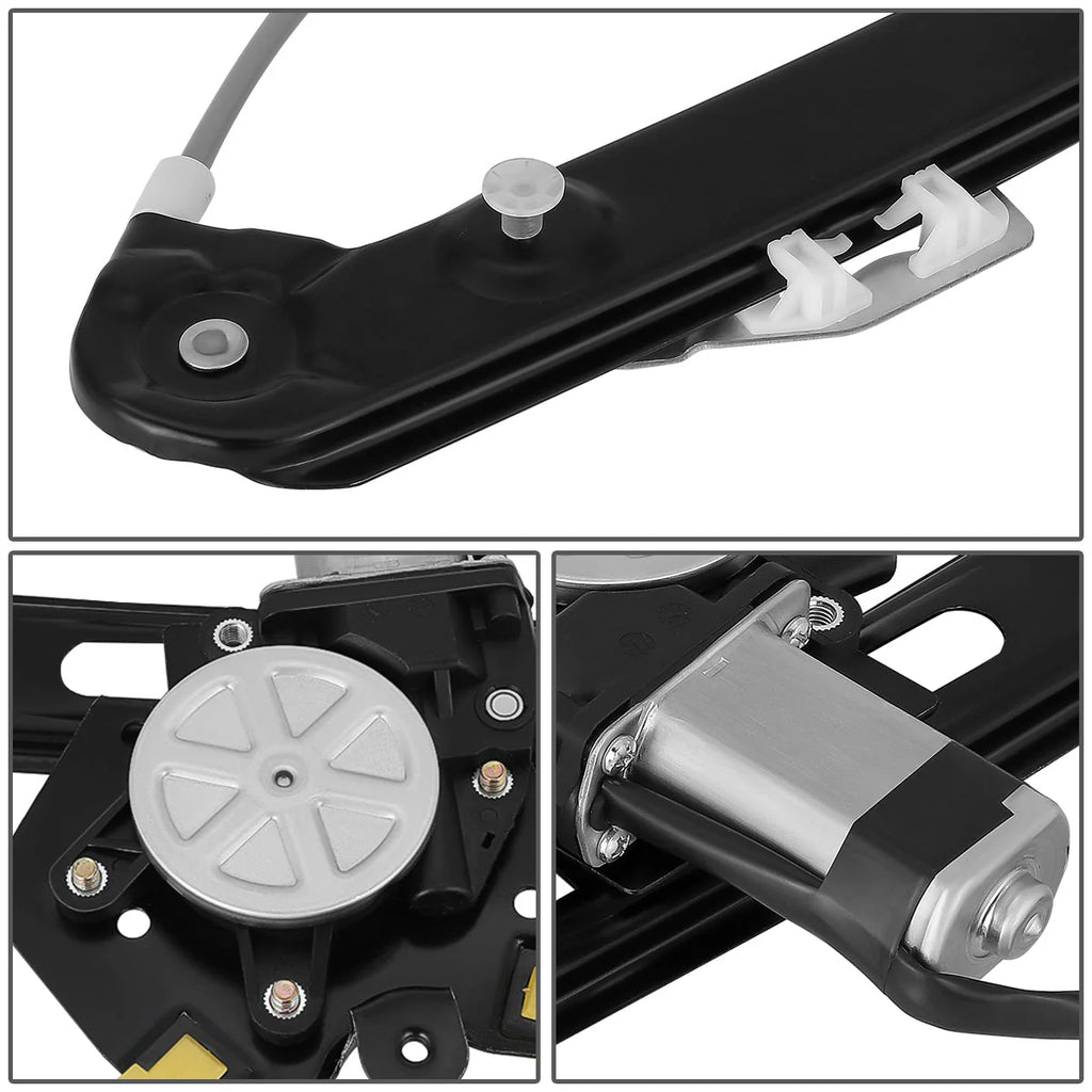 01-05 BMW 325I 325Xi 330I 330Xi 4Dr Power Window Regulator w/Motor - Rear Left Driver Side