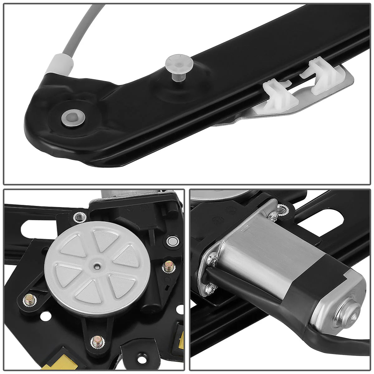 01-05 BMW 325I 325Xi 330I 330Xi 4Dr Power Window Regulator w/Motor - Rear Left Driver Side