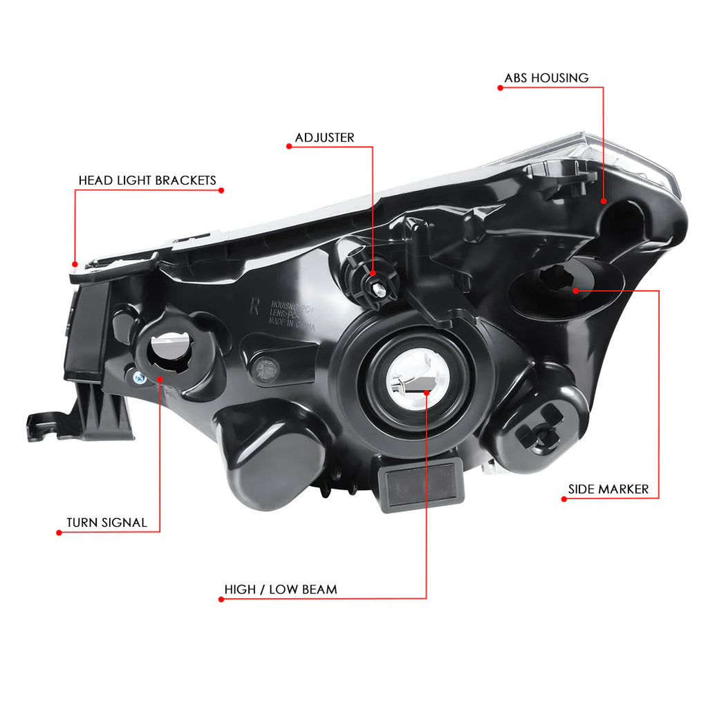 Factory Style Headlights 08-11 Ford Focus