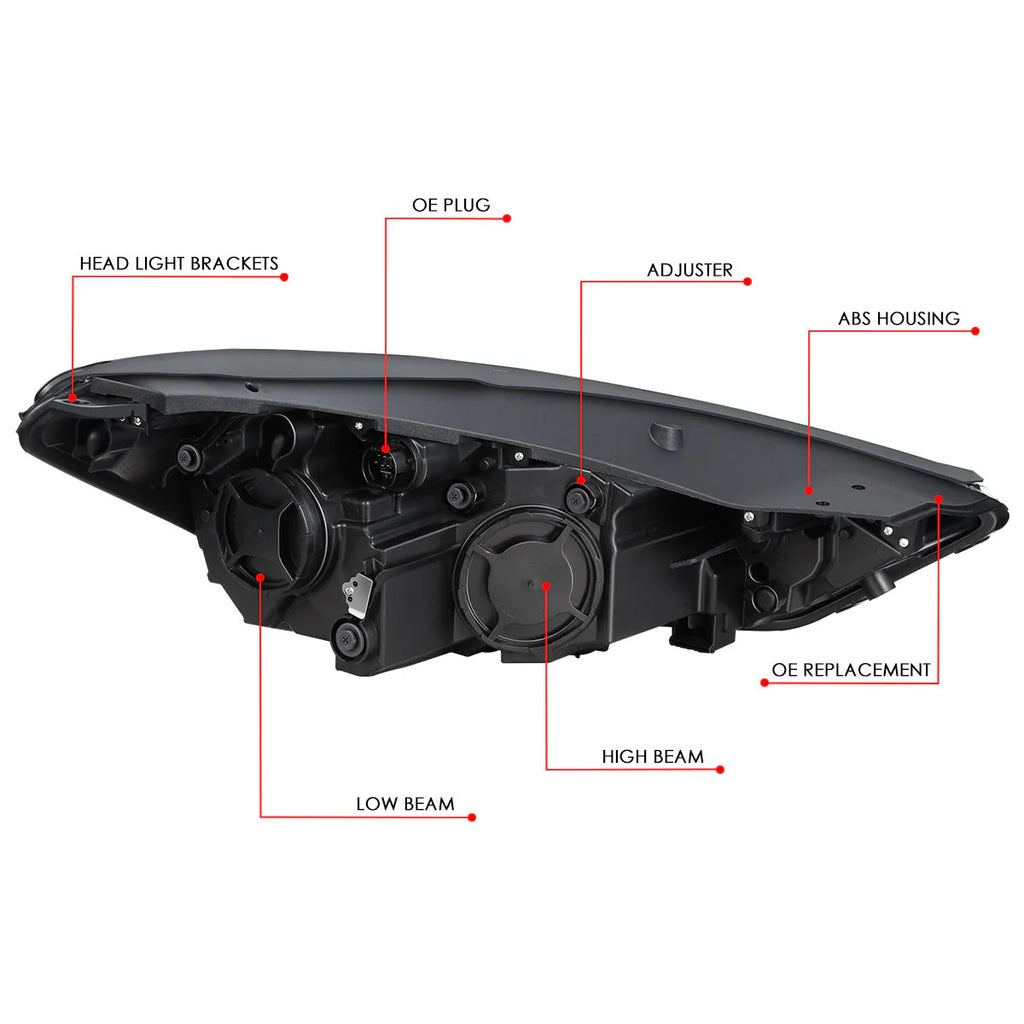 LED DRL Projector Headlight (Left) 19-21 Hyundai Tucson