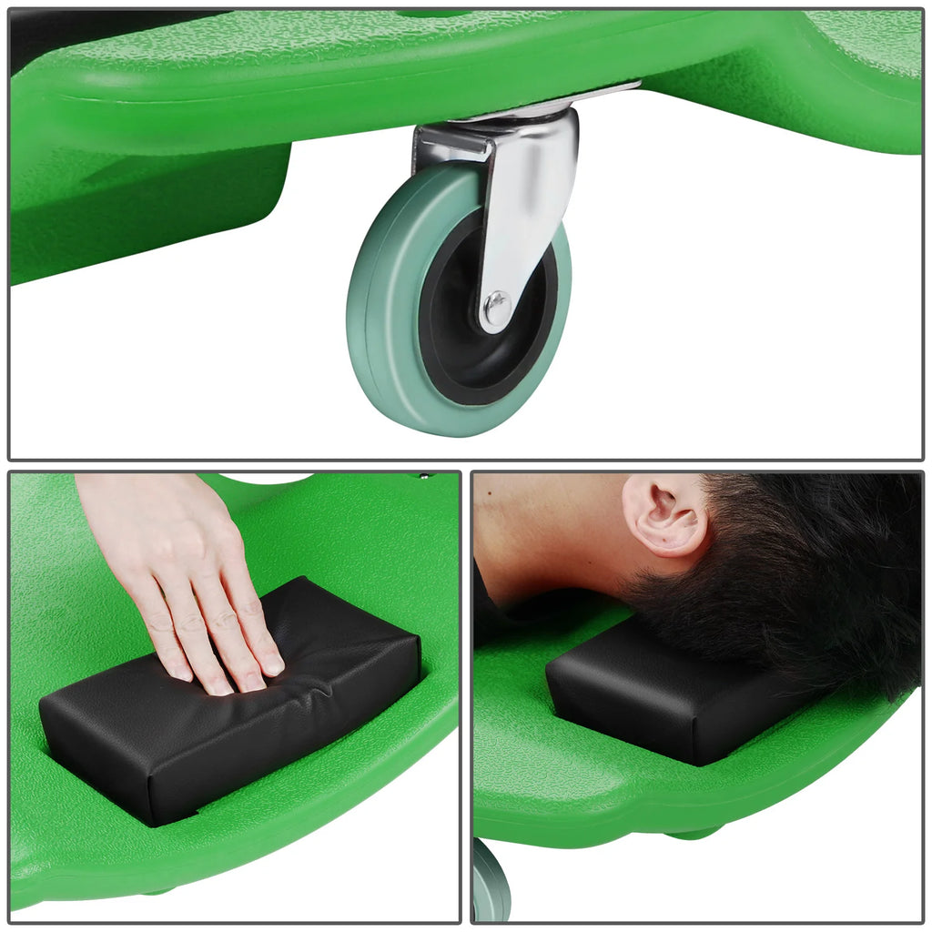 Heavy Duty Low Profile Roller Automotive Creeper - 46.8 in. L x 23.6 in. W [A Variety of Color Options]