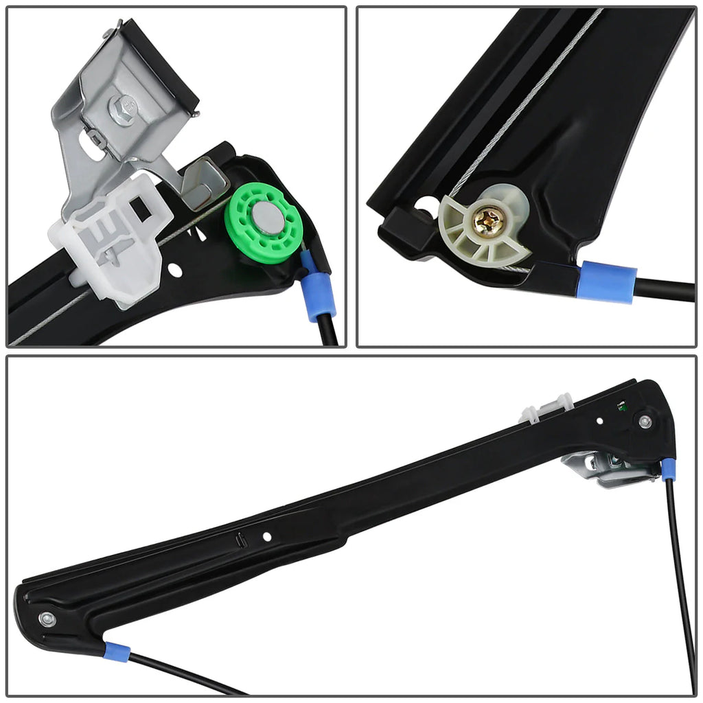 96-01 Audi A4 Power Window Regulator w/o Motor - Front Left Driver Side