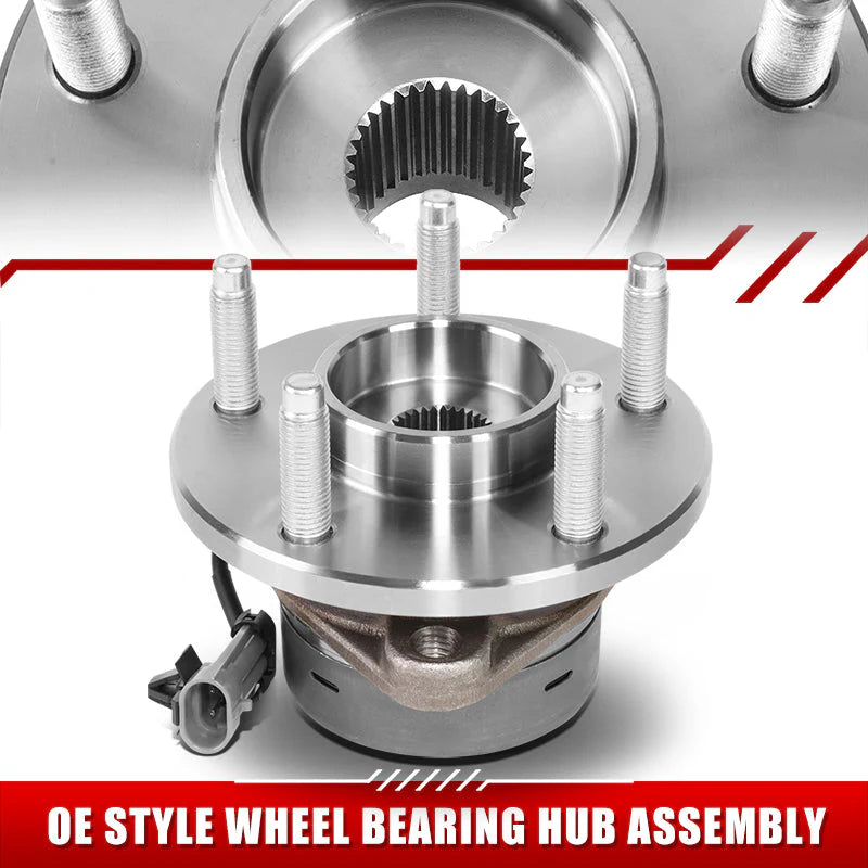 Front Left or Right Side Wheel Bearing & Hub Assembly 05-10 Chevy Cobalt, 07-10 Pontiac G5, 04-07 Saturn Ion