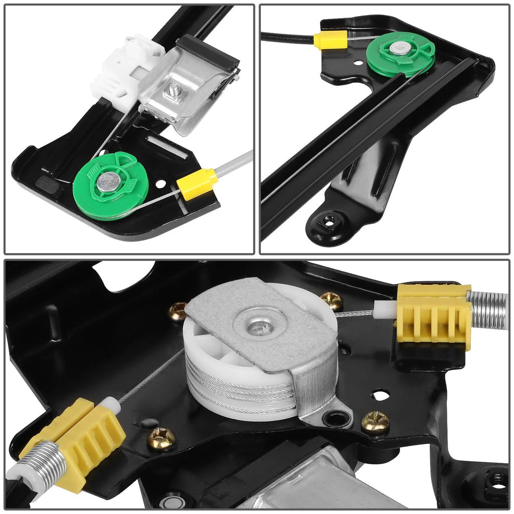 04-08 Ford F150 Lobo Extended Cab Power Window Regulator w/Motor - Front Left Driver Side