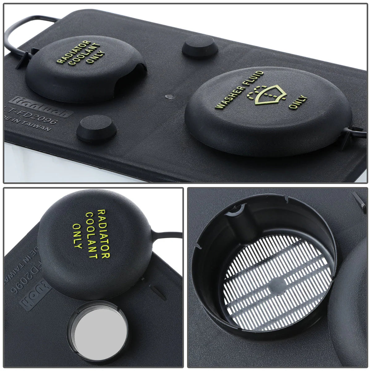 87-97 Ford F150 F250 F350 Bronco/ 91-94 Explorer Combined Coolant/ Windhield Washer Fluid Reservoir