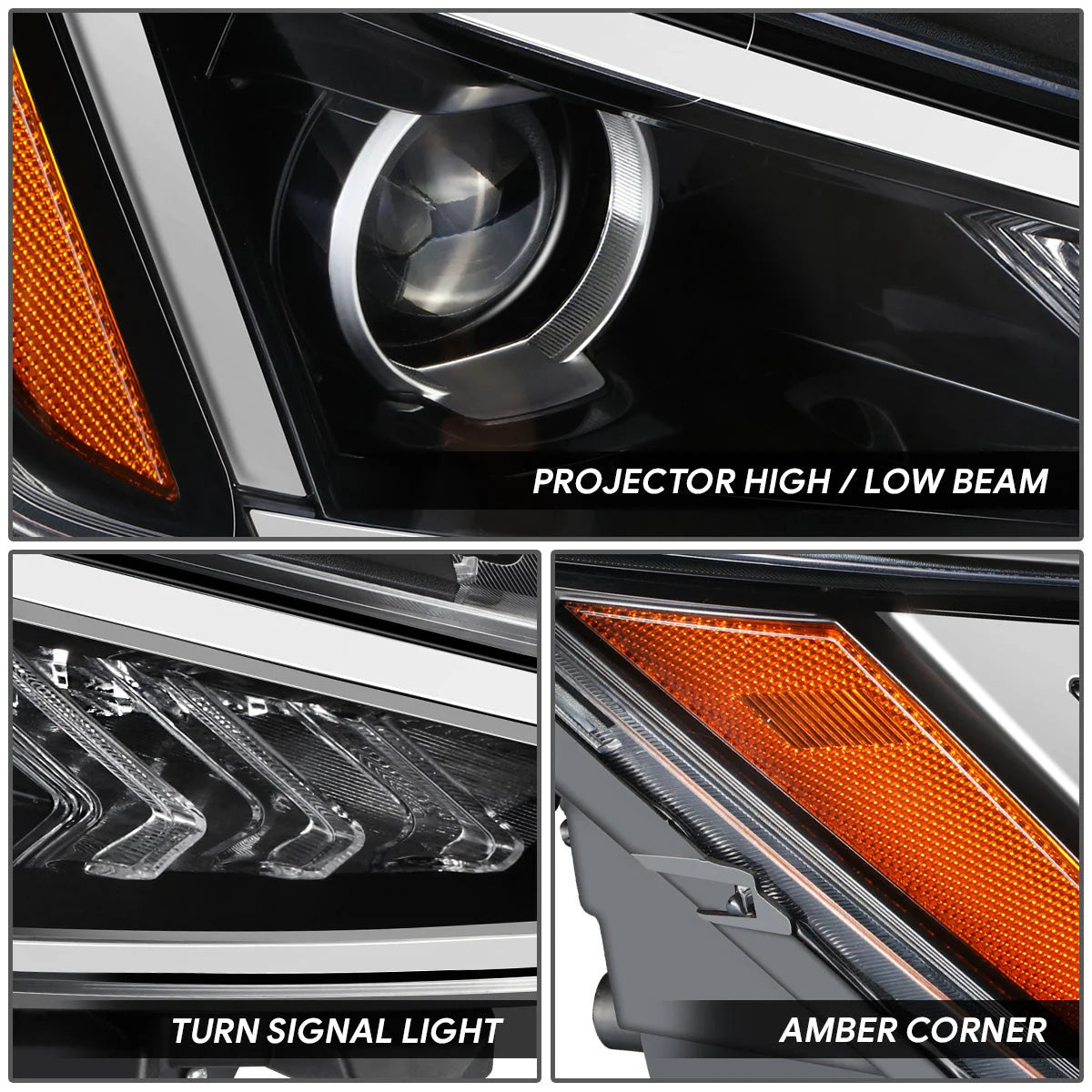 Factory Style Projector Headlight (Right) 19-20 Hyundai Elantra