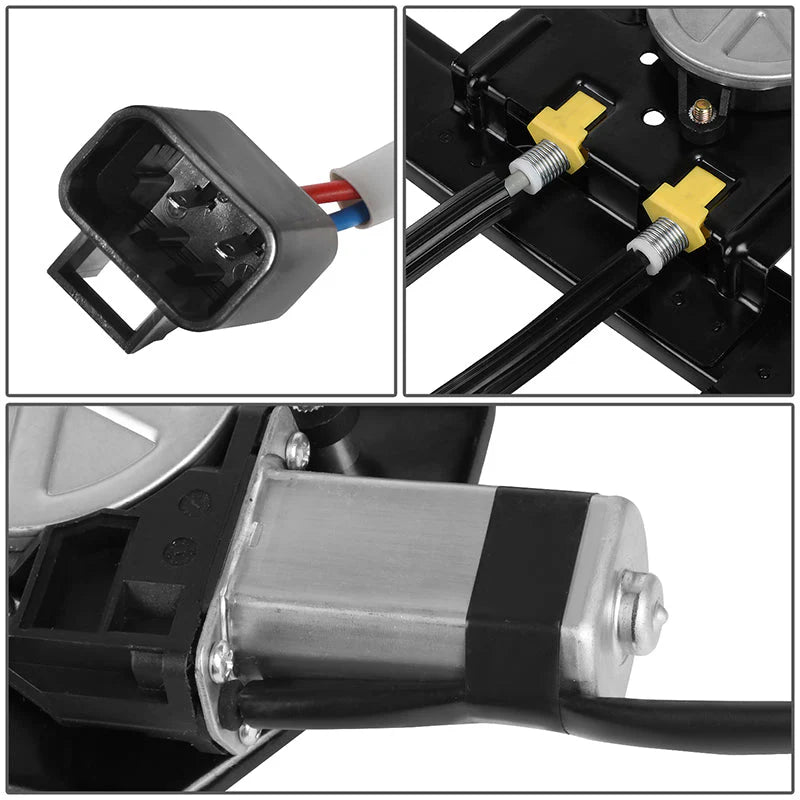 02-09 ChevyTrailblazer GMC Envoy Power Window Regulator w/Motor - Rear Right Passenger Side