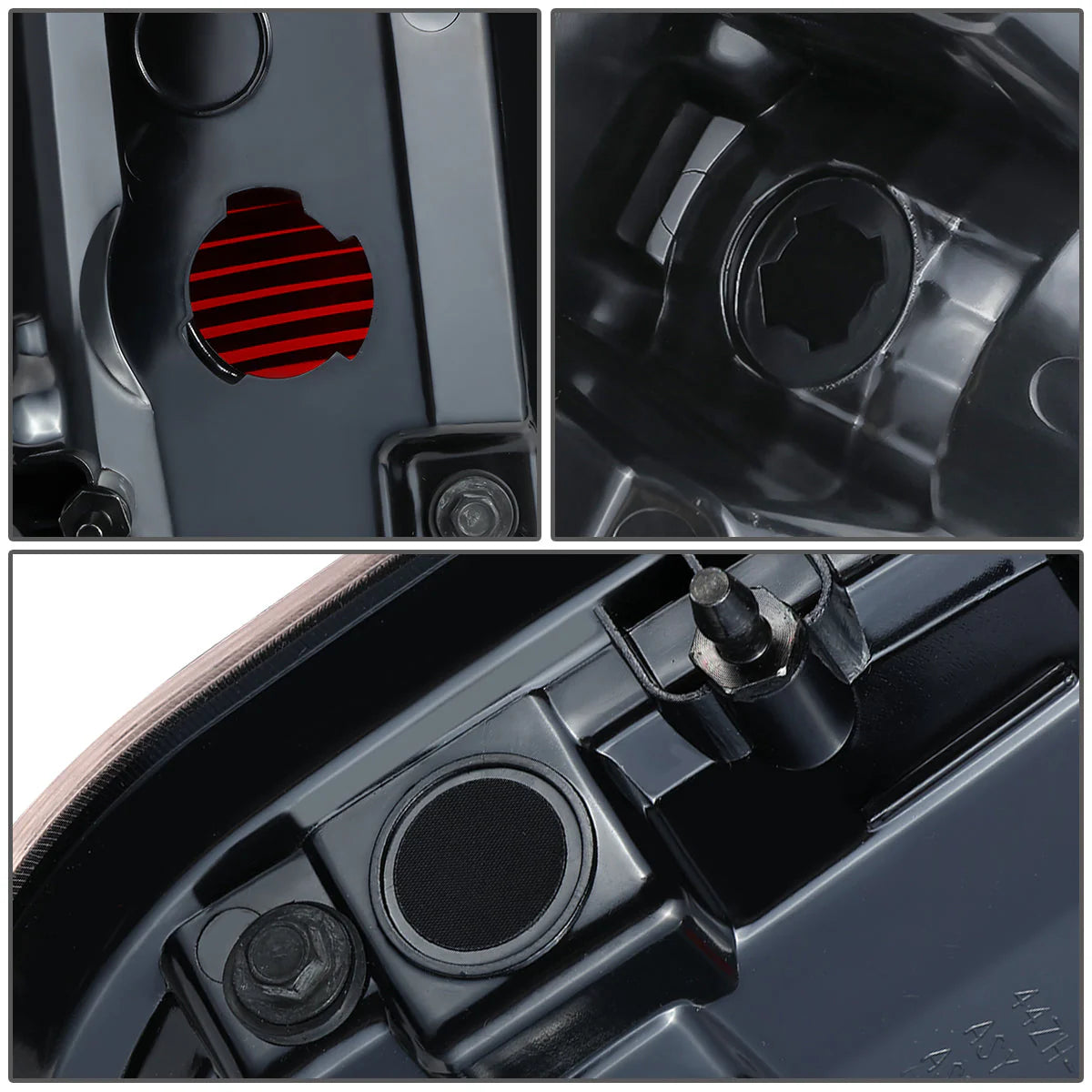 Tail Lights (Black, Red) 09-14 Ford F-150