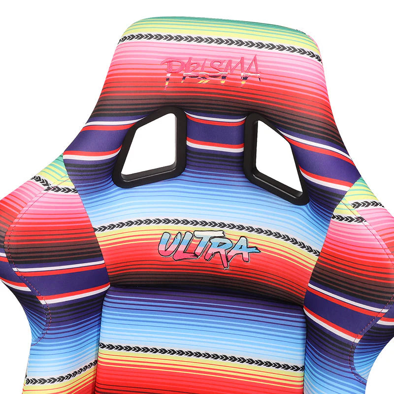 Vegan Micro Fiber Racing Seat w/Mount Bracket Universal