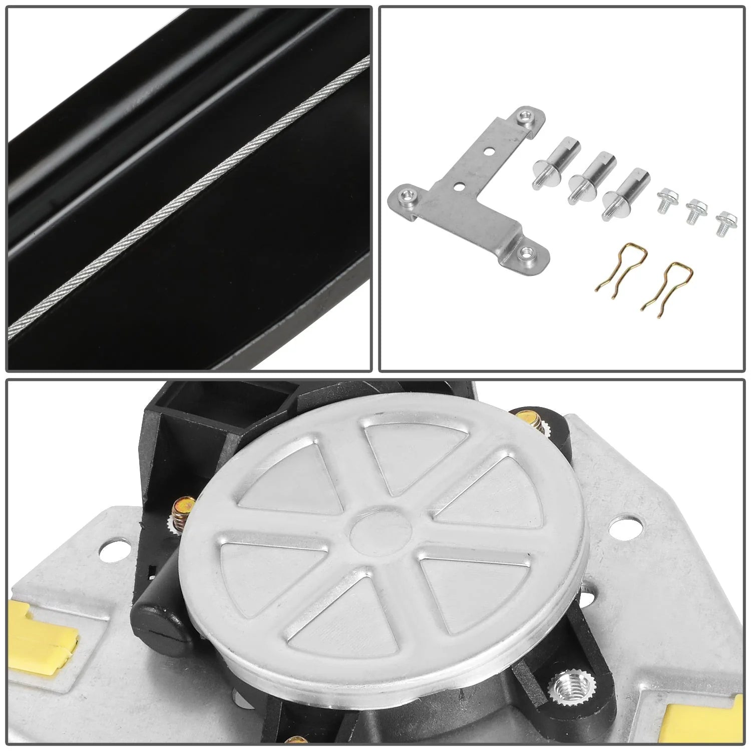01-03 Chrysler Town & Country Dodge Caravan Power Window Regulator w/Motor - Front Left Driver Side