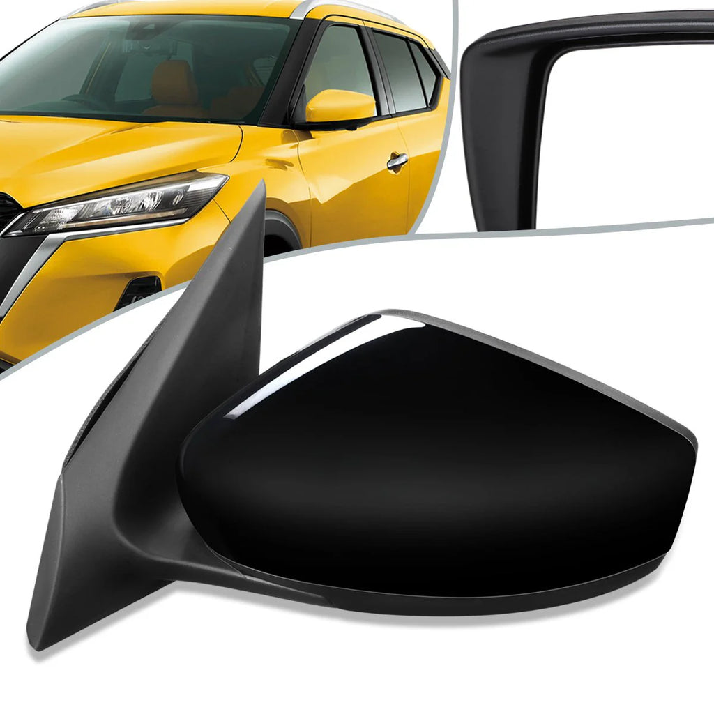Powered Side View Mirror (Left) 15-19 Nissan Versa