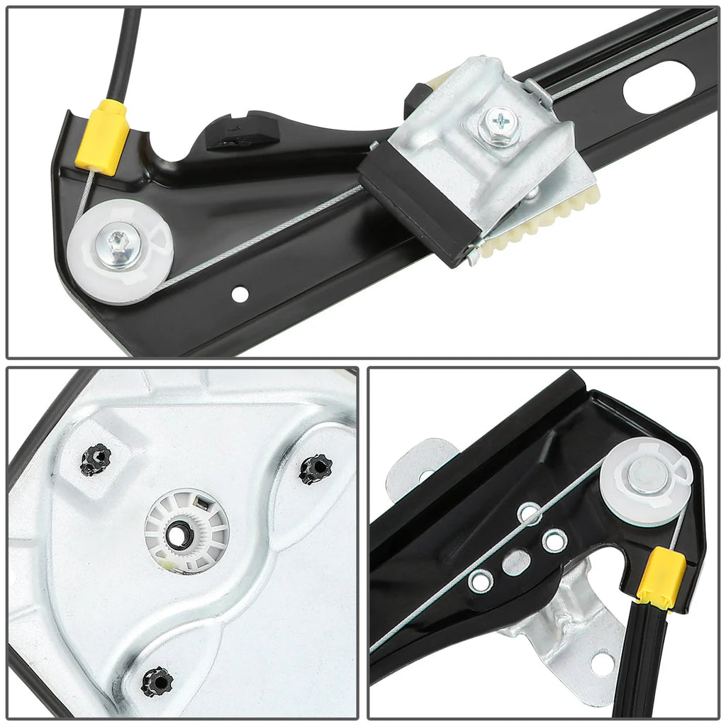 05-10 Volkswagen Bora 05-14 Jetta Sedan/ Wagon Power Window Regulator w/o Motor - Front Left Driver Side