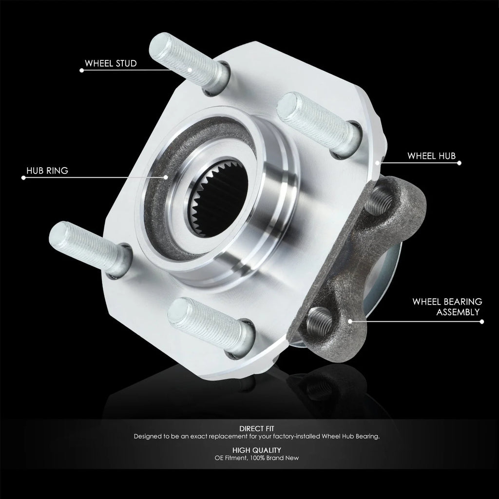 Front Left or Right Side Wheel Bearing & Hub Assembly 07-12 Nissan Sentra