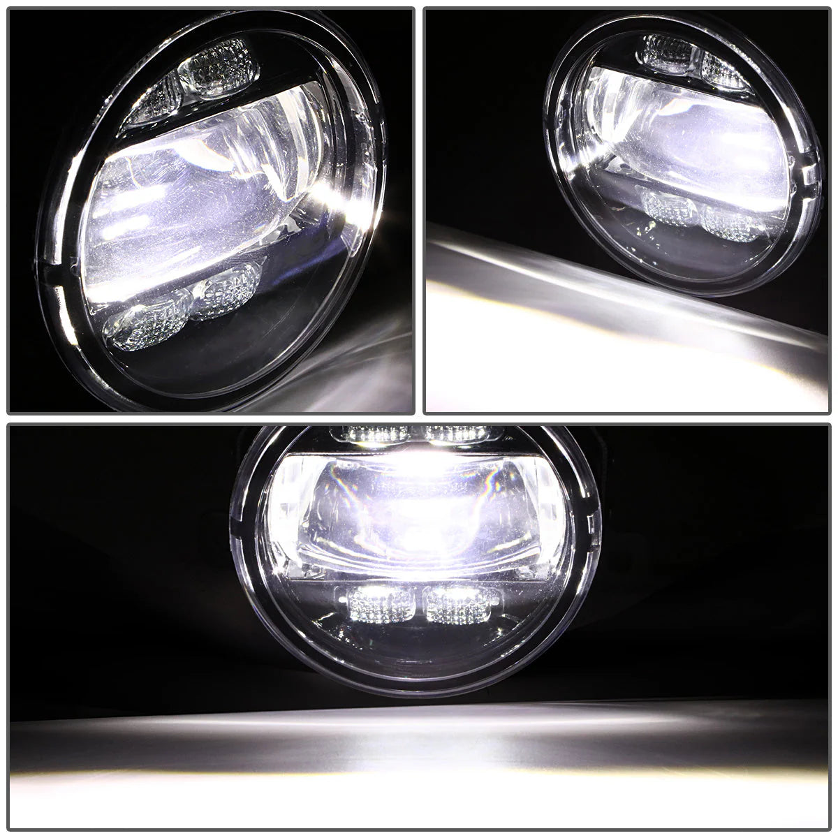 LED Projector Fog Lights w/ Wiring Harnesses 05-22 Ford Ranger, 12-14 Acura TL Honda CR-V