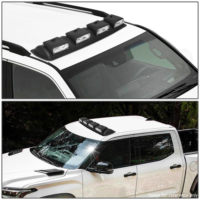 Amber Lens Roof Mounted Fog Light w/ Switch 38 in. X 9 in. X 4 in.