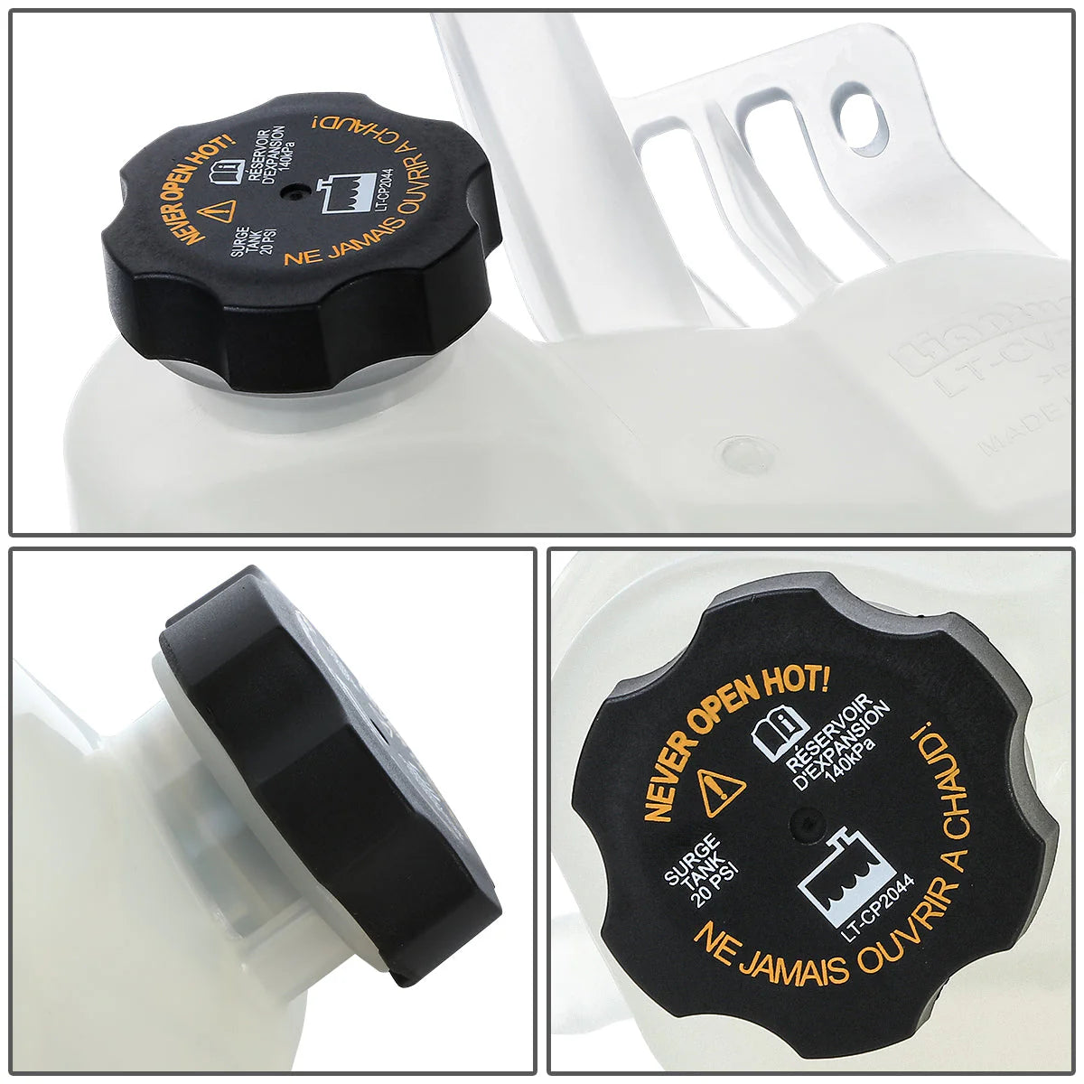 12-16 Chevy Impala Limited 3.6L Coolant Overflow Reservoir w/ Cap