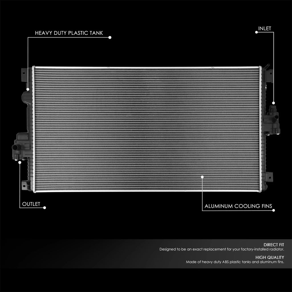 13339 Replacement Radiator 11-16 Ford F250 F350 F450 F550 Super duty