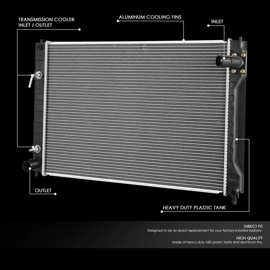 13266 Replacement Radiator 11-13 Infiniti M37 M56, 14-19 Q70, 15-19 Q70L