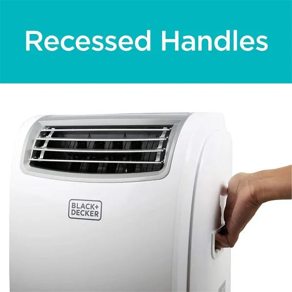 2026 14,000 BTU Portable Air Conditioner with Heat and Remote Control, White