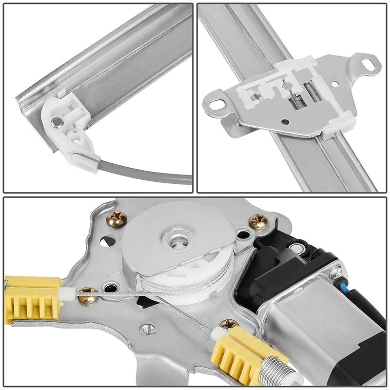 91-94 Nissan Sentra Power Window Regulator w/Motor - Front Right Passenger Side