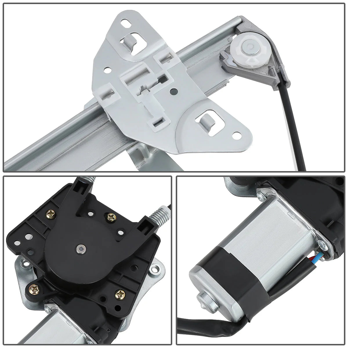 98-03 Dodge Durango 00-04 Dakota Power Window Regulator w/Motor - Front Left Driver Side