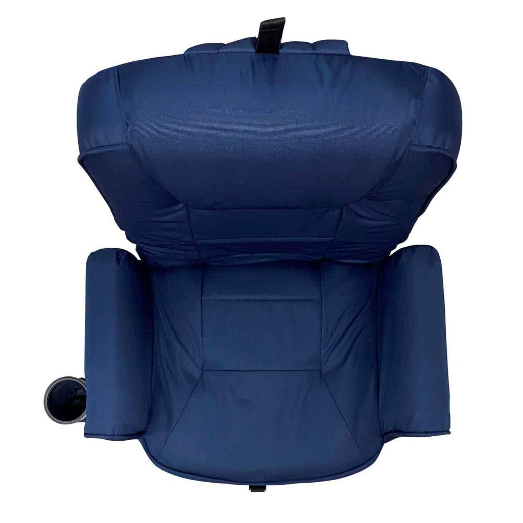 2026 High-Back Portable Seat with Armrests & Pockets, UV-Resistant, Water-Repellent Fabric