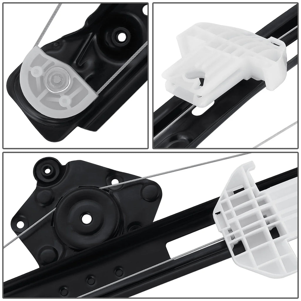 00-07 Ford Focus Power Window Regulator w/o Motor - Rear Left Driver Side