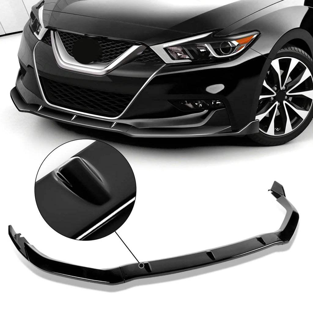 GT-Style Front Bumper Lip 16-18 Nissan Maxima