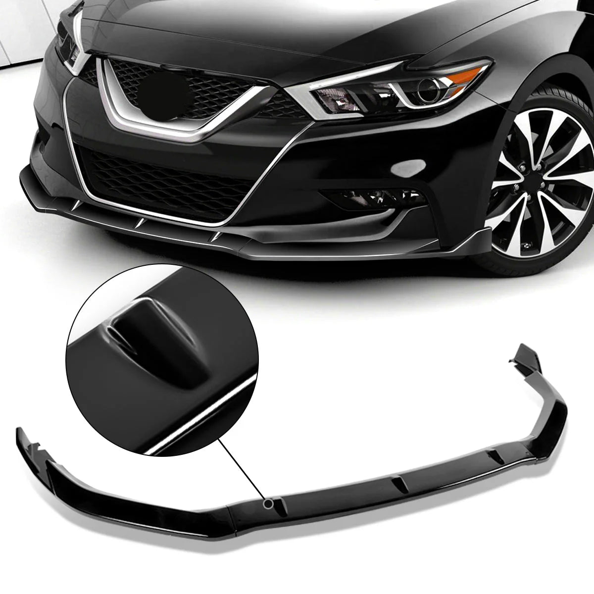 GT-Style Front Bumper Lip 16-18 Nissan Maxima
