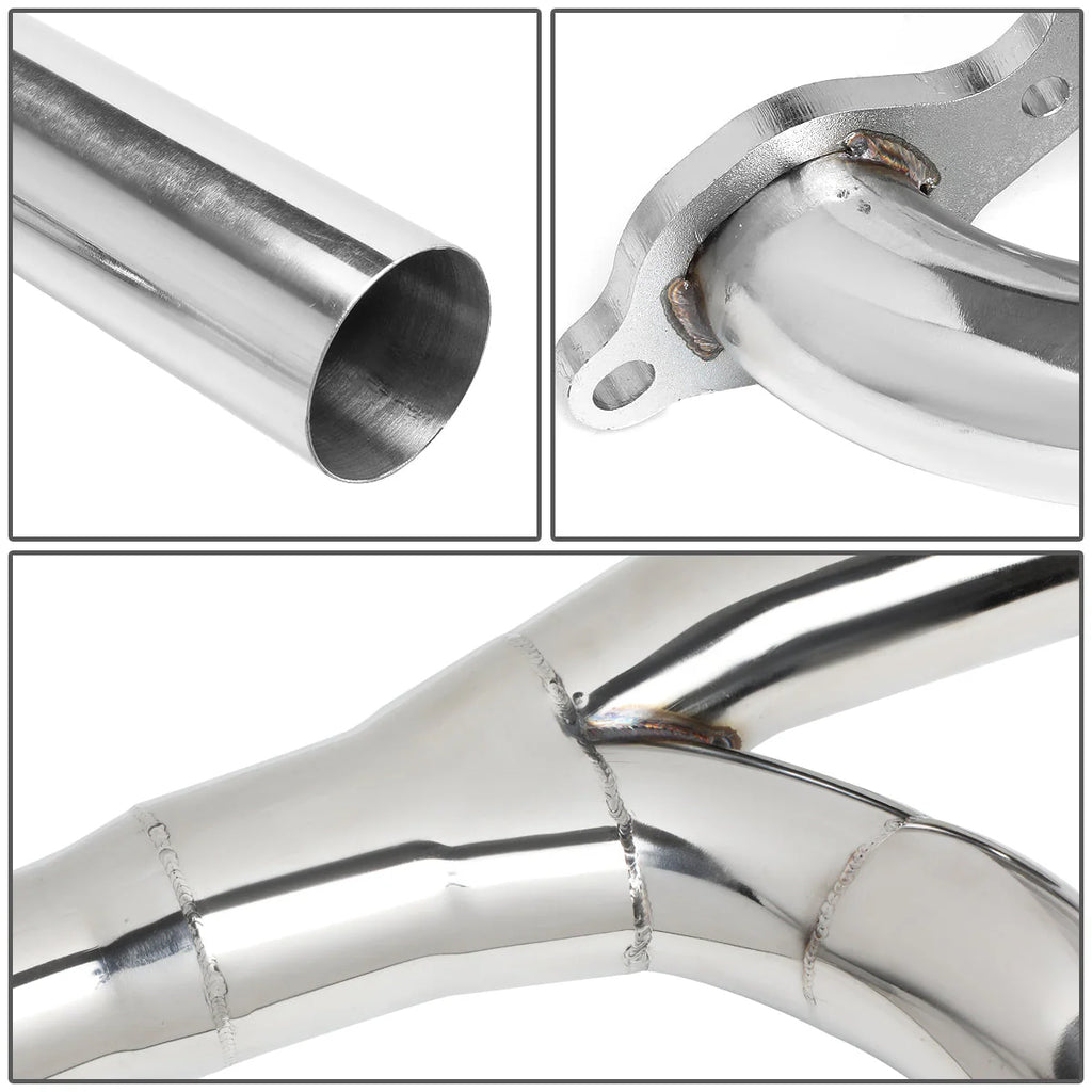 14-18 Chevy Silverado GMC Sierra 5.3L 6.2L V8 Tri-Y Long Tube Exhaust Header - Stainless Steel