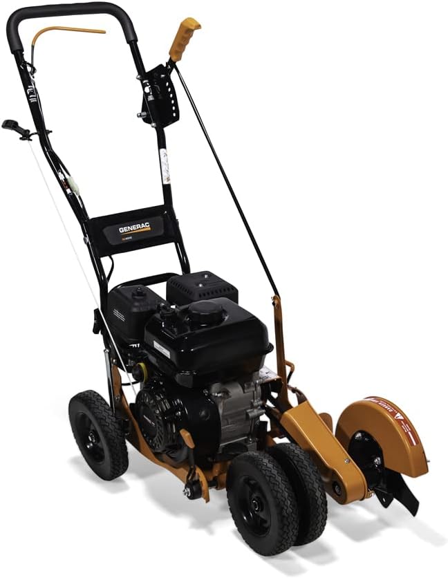2026 High-Powered 163cc Engine, Start With Ease - Precision Bevel Cutting, Easy Curb Hopping, 6-Depth Adjustments, 4-Wheel Control for Edging with Ease-Generac