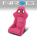 Vegan Micro Fiber Fixed Back Racing Bucket Seat Universal