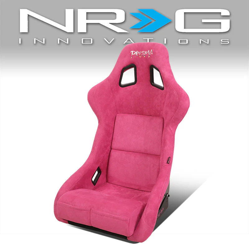 Vegan Micro Fiber Fixed Back Racing Bucket Seat Universal
