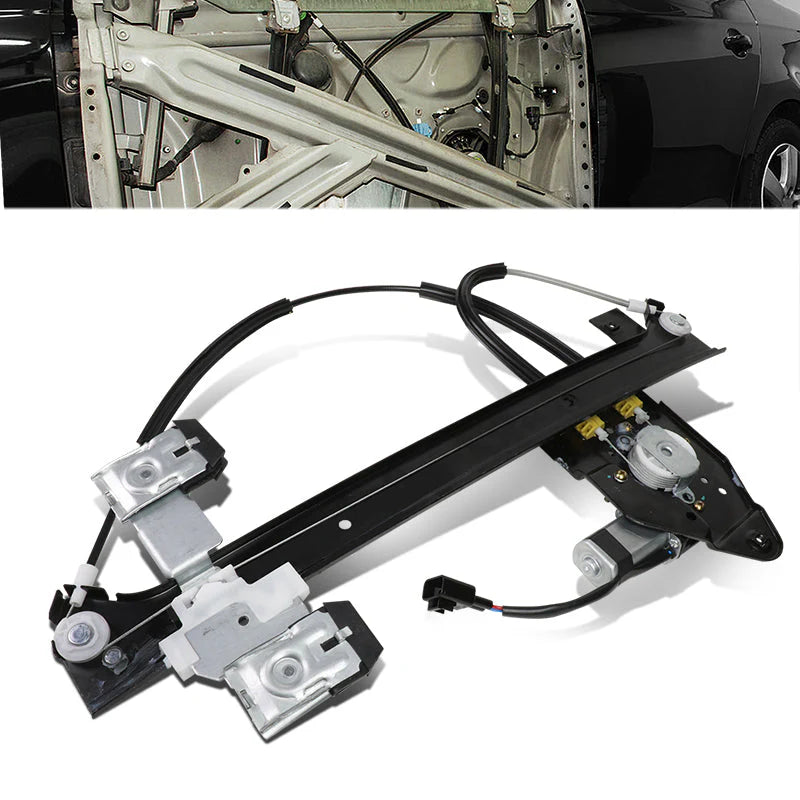 02-09 ChevyTrailblazer GMC Envoy Power Window Regulator w/Motor - Rear Right Passenger Side