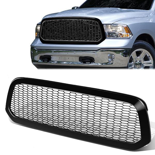 Honeycomb Mesh Front Grille 13-19 Ram Truck 1500 & Classic