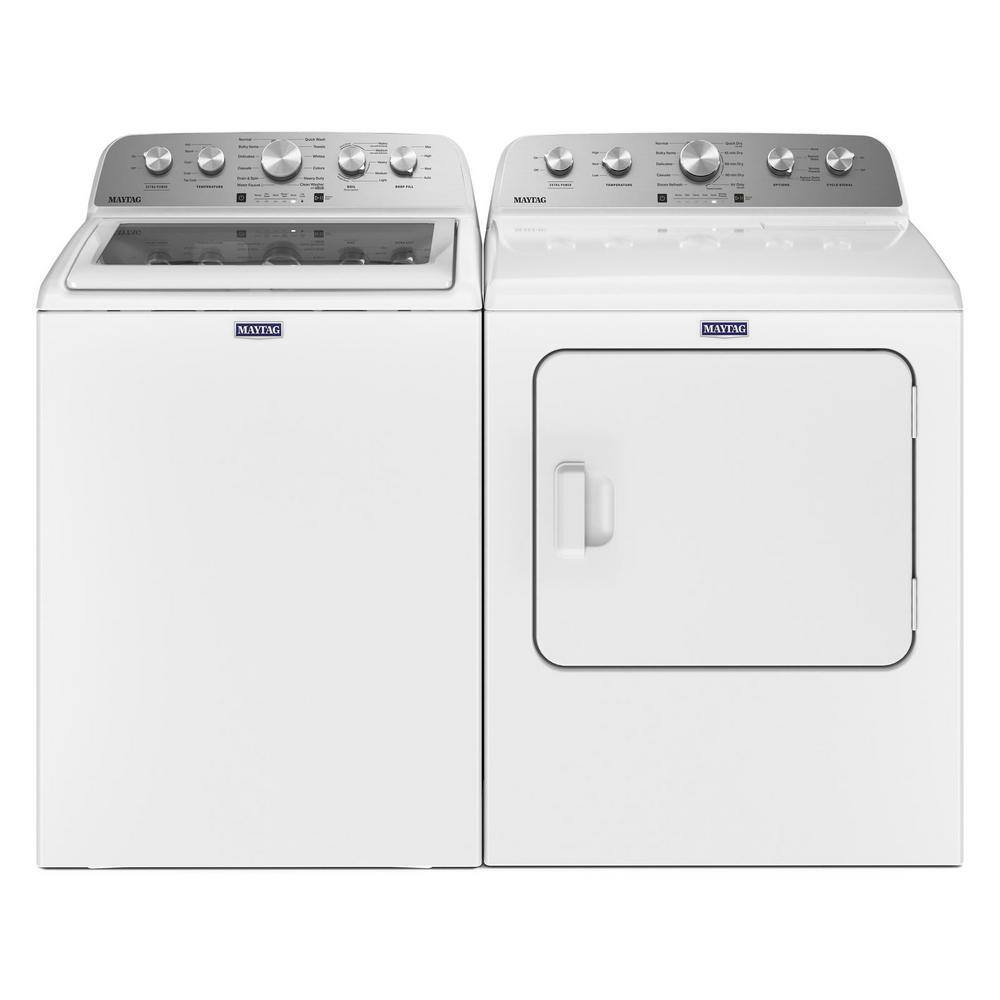 2026 4.8 cu. ft. Top Load Washer with Extra Power Boost, White – MVW5430MW
