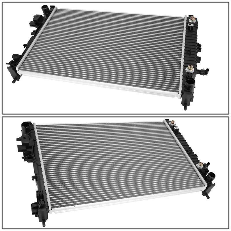 13574 Replacement Radiator 16-19 Chevy Malibu 1.5L, 17-19 Buick Lacrosse 3.6L
