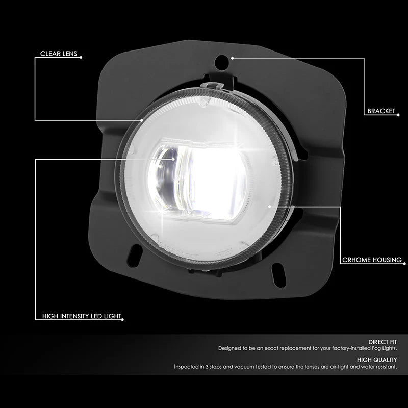 LED DRL Projector Fog Lights 11-22 Kenworth T680