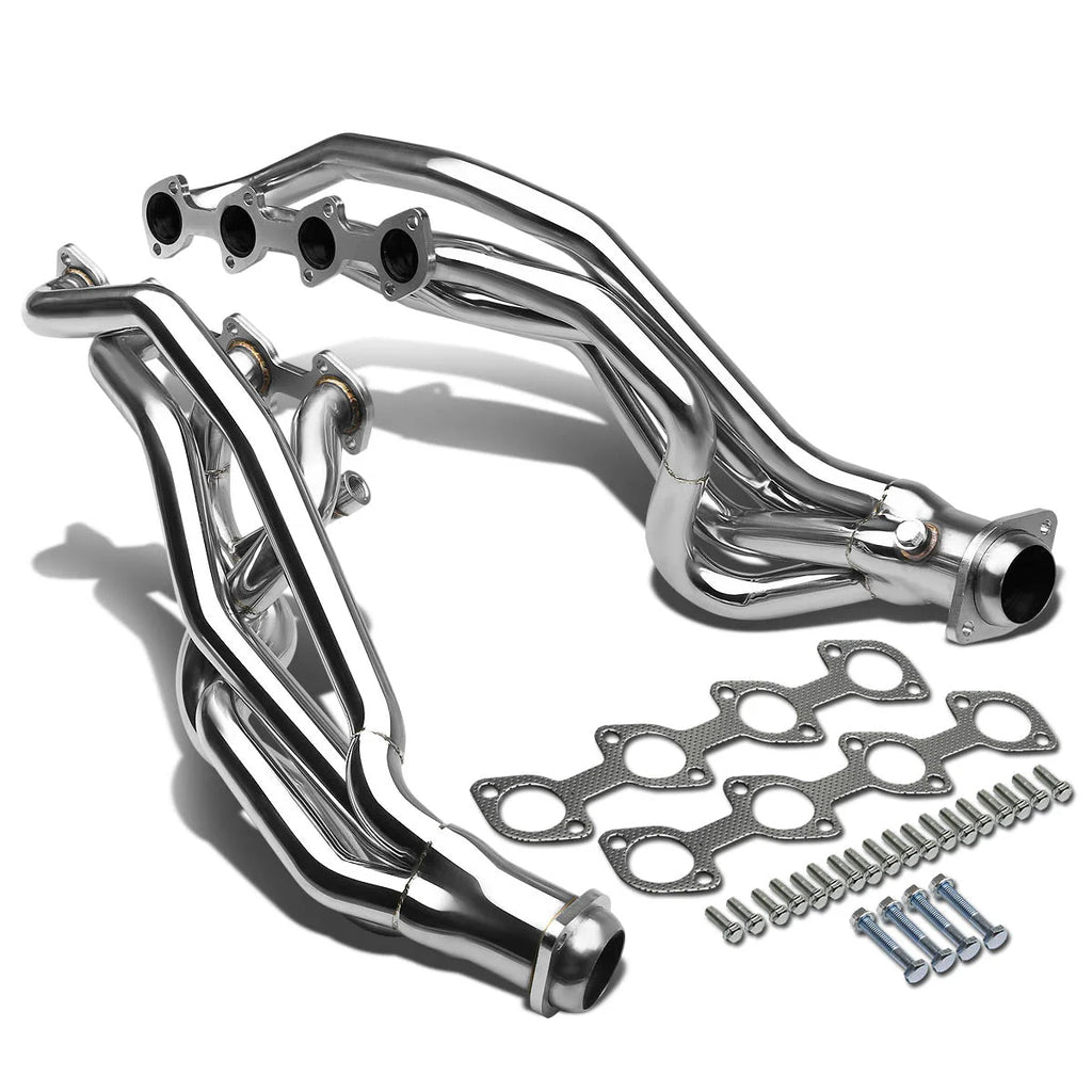 96-04 Ford Mustang 4.6L V8 SOHC 4-1 Long Tube Bolt-on Exhaust Headers - Stainless Steel
