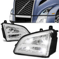 LED Clear Lens Fog Lights 18-22 Volvo VNL