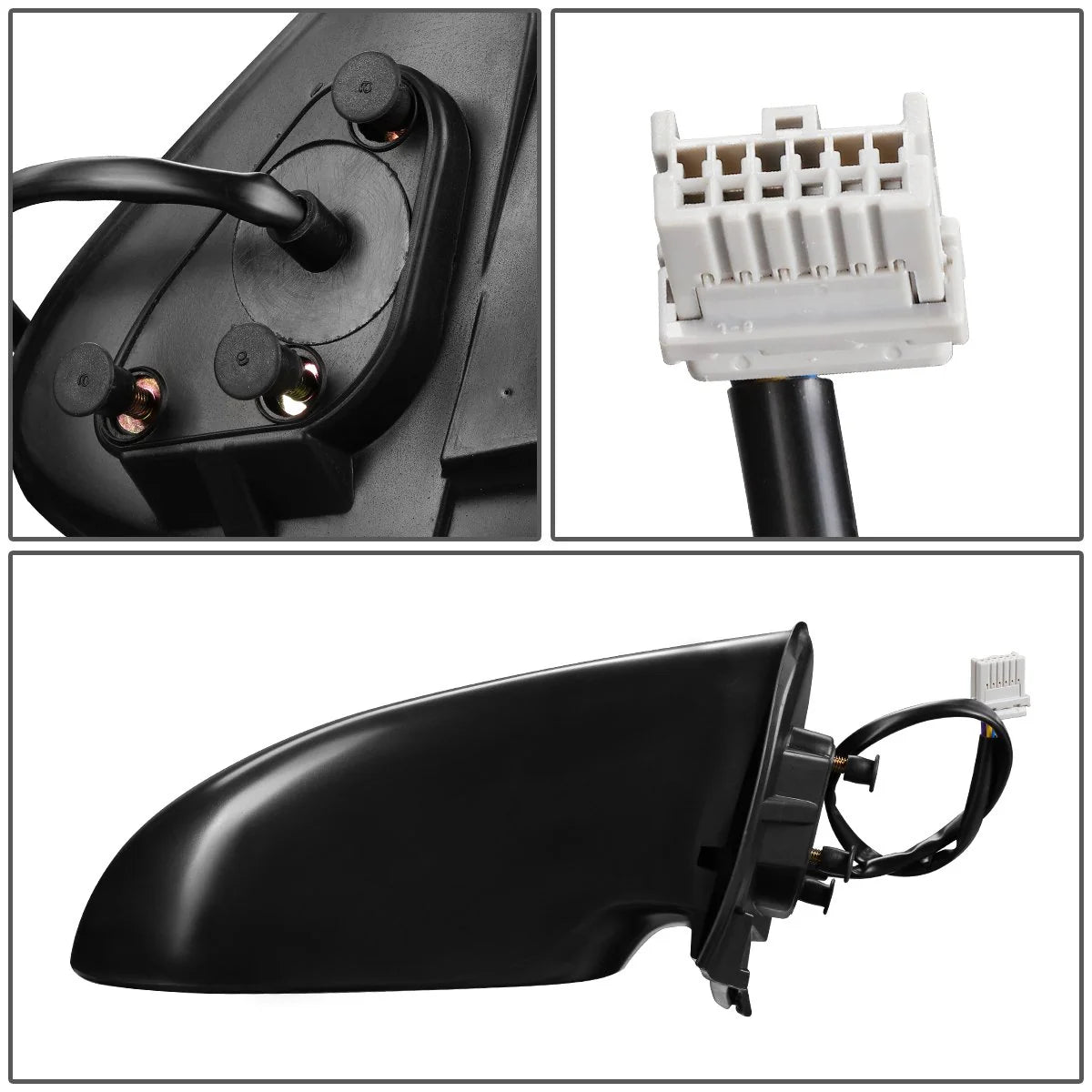 Powered Side View Mirror (Right) 00-06 Nissan Sentra