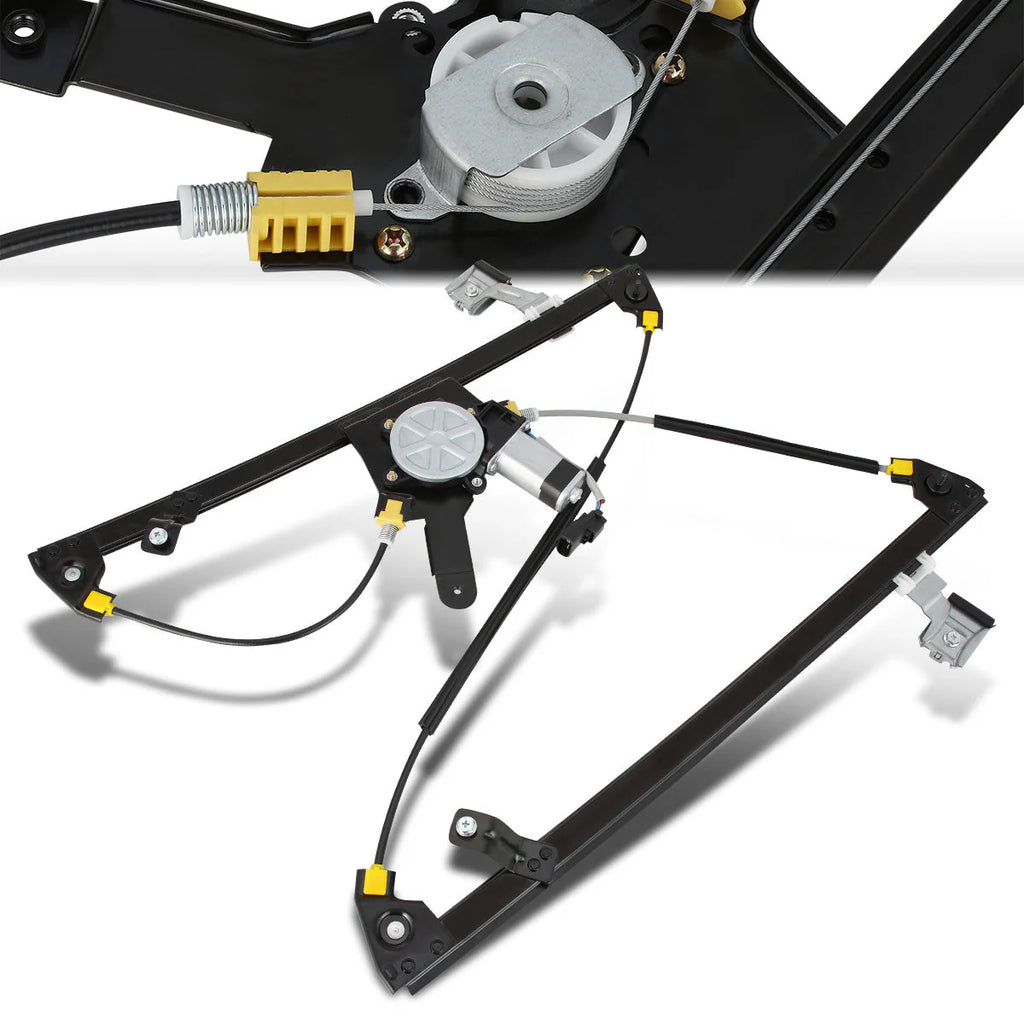02-10 Ford Explorer 03-05 Lincoln Aviator Power Window Regulator w/Motor - Front Right Passenger Side